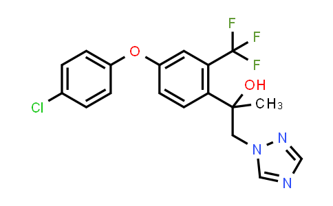 2-(4-(4-Chlorophenoxy)-2-(trifluoromethyl)phenyl)-1-(1H-1,2,4-triazol-1-yl)propan-2-ol