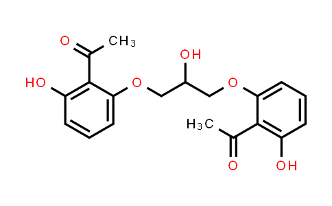 1,1'-(((2-Hydroxypropane-1,3-diyl)bis(oxy))bis(2-hydroxy-6,1-phenylene))diethanone