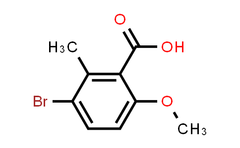 3-Bromo-6-methoxy-2-methylbenzoic acid