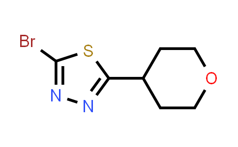 2-bromo-5-(oxan-4-yl)-1,3,4-thiadiazole