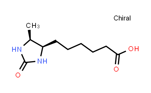 6-((4R,5S)-5-Methyl-2-oxoimidazolidin-4-yl)hexanoic acid