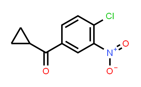 (4-chloro-3-nitrophenyl)cyclopropyl- Methanone