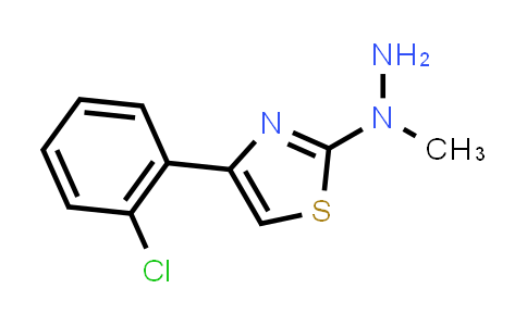 4-(2-chlorophenyl)-2-(1-methylhydrazineyl)thiazole