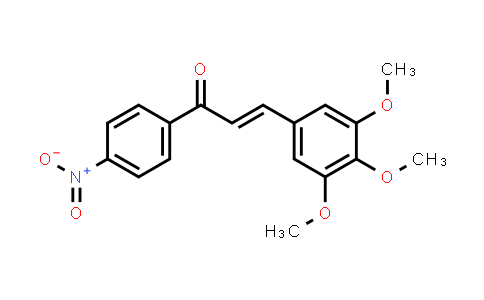 (E)-1-(4-Nitrophenyl)-3-(3,4,5-trimethoxyphenyl)prop-2-en-1-one