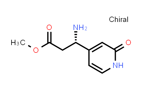 methyl (3S)-3-amino-3-(2-oxo-1H-pyridin-4-yl)propanoate