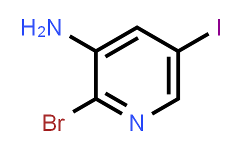 2-Bromo-5-iodopyridin-3-amine