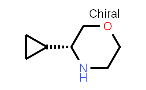Morpholine, 3-cyclopropyl-, (3R)-