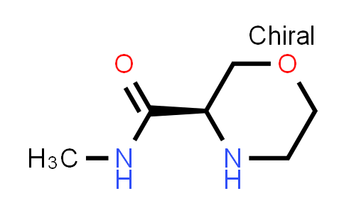 3-Morpholinecarboxamide, N-methyl-, (3R)-