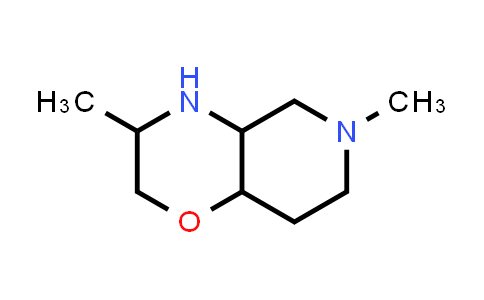 2H-Pyrido[4,3-b]-1,4-oxazine, octahydro-3,6-dimethyl-