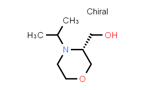 3-Morpholinemethanol, 4-(1-methylethyl)-, (3R)-