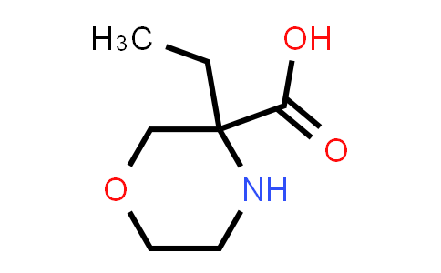 3-Morpholinecarboxylic acid, 3-ethyl-