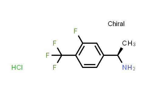 (R)-1-(3-Fluoro-4-(trifluoromethyl)phenyl)ethanamine hydrochloride