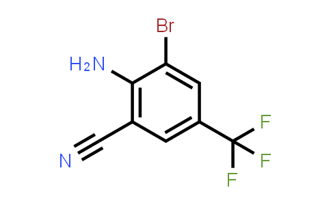 2-Amino-3-bromo-5-(trifluoromethyl)benzonitrile