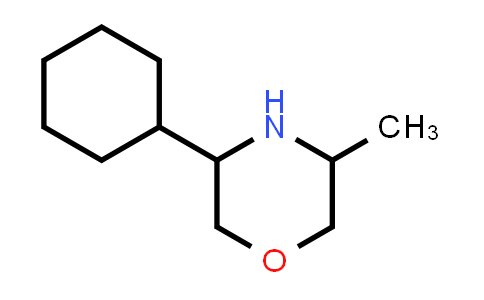 Morpholine, 3-cyclohexyl-5-methyl-