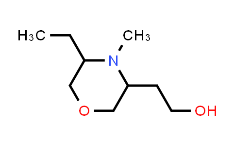 3-Morpholineethanol, 5-ethyl-4-methyl-