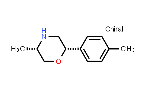 Morpholine, 5-methyl-2-(4-methylphenyl)-, (2S,5S)-