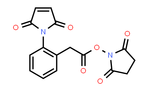 Benzeneacetic acid, 2-(2,5-dihydro-2,5-dioxo-1H-pyrrol-1-yl)-, 2,5-dioxo-1-pyrrolidinyl ester