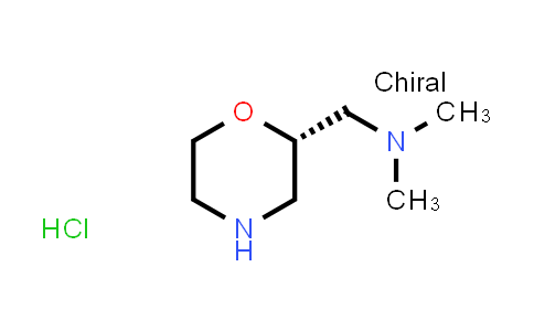 2-Morpholinemethanamine, N,N-dimethyl-, hydrochloride, (2S)-