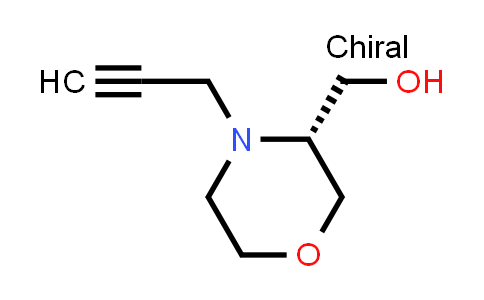 3-Morpholinemethanol, 4-(2-propyn-1-yl)-, (3R)-