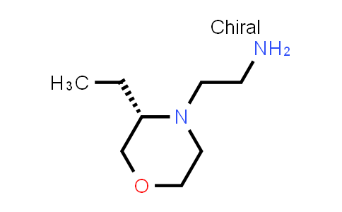4-Morpholineethanamine, 3-ethyl-, (3S)-