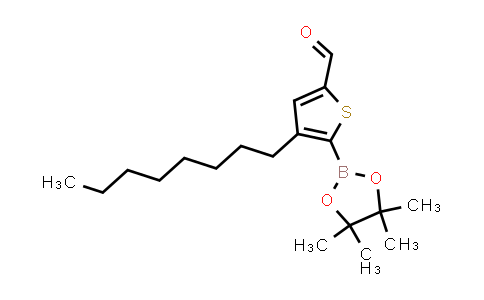 4-Octyl-5-(4,4,5,5-tetramethyl-1,3,2-dioxaborolan-2-yl)thiophene-2-carbaldehyde