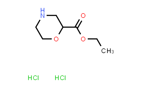 2-Morpholinecarboxylic acid, ethyl ester, dihydrochloride