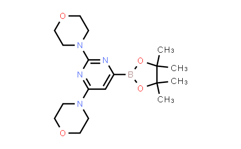 4,4'-(6-(4,4,5,5-Tetramethyl-1,3,2-dioxaborolan-2-yl)pyrimidine-2,4-diyl)dimorpholine