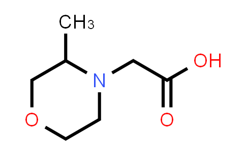 4-Morpholineacetic acid, 3-methyl-