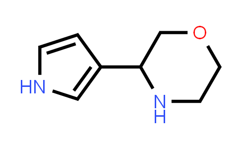 Morpholine, 3-(1H-pyrrol-3-yl)-