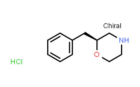 Morpholine, 2-(phenylmethyl)-, hydrochloride, (2S)-