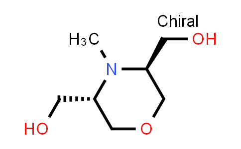 3,5-Morpholinedimethanol, 4-methyl-, (3S,5S)-