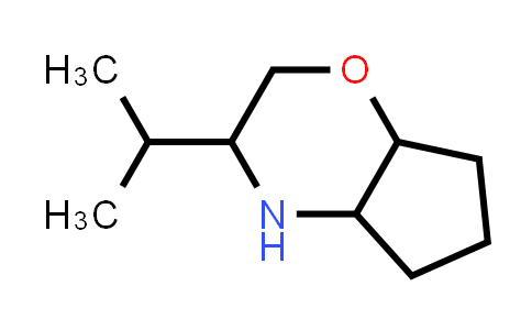 Cyclopent[b]-1,4-oxazine, octahydro-3-(1-methylethyl)-