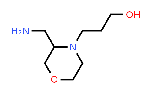 4-Morpholinepropanol, 3-(aminomethyl)-