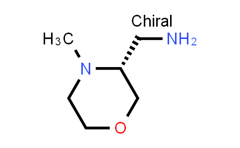 3-Morpholinemethanamine, 4-methyl-, (3R)-