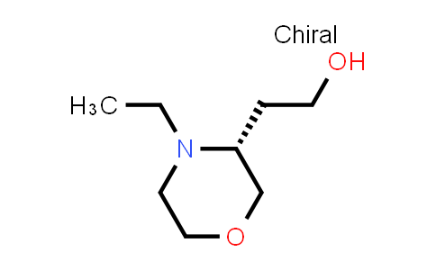 3-Morpholineethanol, 4-ethyl-, (3R)-
