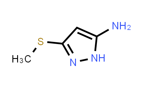 3-(Methylthio)-1H-pyrazol-5-amine