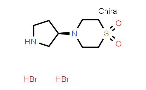 (R)-4-(Pyrrolidin-3-yl)thiomorpholine 1,1-dioxide dihydrobromide