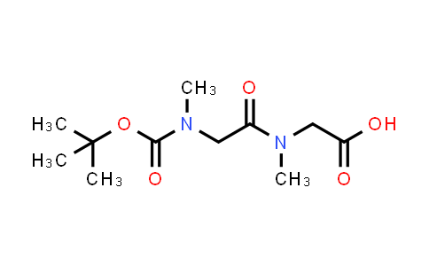 2-(2-((tert-Butoxycarbonyl)(methyl)amino)-N-methylacetamido)acetic acid