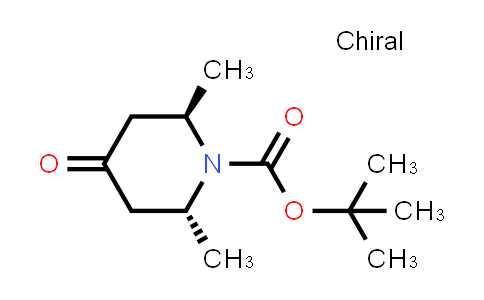 (2R,6R)-rel-tert-Butyl 2,6-dimethyl-4-oxopiperidine-1-carboxylate