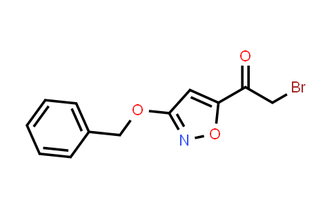 1-(3-(Benzyloxy)isoxazol-5-yl)-2-bromoethanone