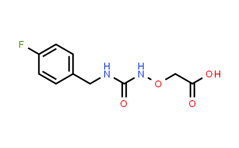 2-((3-(4-Fluorobenzyl)ureido)oxy)acetic acid