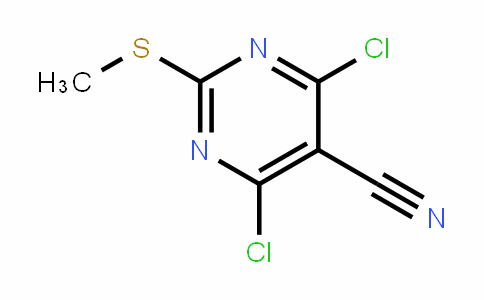 5-Cyano-4,6-dichloro-2-(Methylthio)pyriMidine