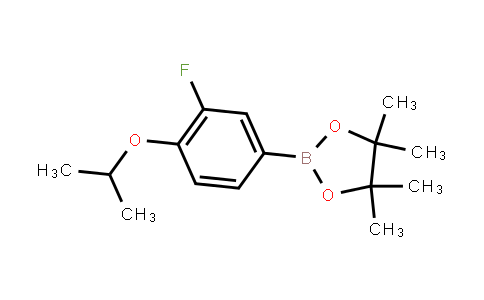 2-(3-fluoro-4-isopropoxyphenyl)-4,4,5,5-tetramethyl-1,3,2-dioxaborolane