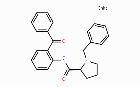 (S)-N-(2-benzoylphenyl)-1-benzyl-prolinamide