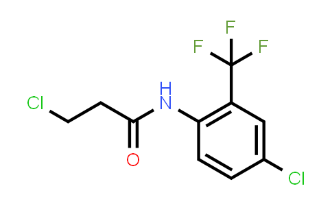 3-Chloro-N-[4-chloro-2-(trifluoromethyl)-phenyl]propanamide