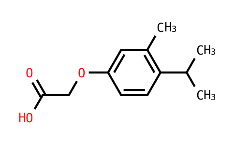 2-[3-Methyl-4-(propan-2-yl)phenoxy]acetic acid