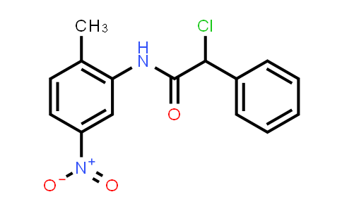 2-Chloro-n-(2-methyl-5-nitrophenyl)-2-phenylacetamide