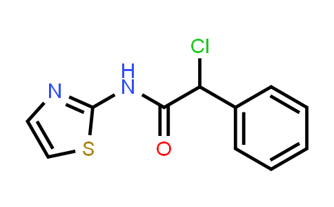 2-Chloro-2-phenyl-n-1,3-thiazol-2-ylacetamide