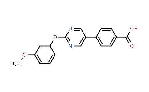 4-[2-(3-Methoxyphenoxy)pyrimidin-5-yl]benzoic acid