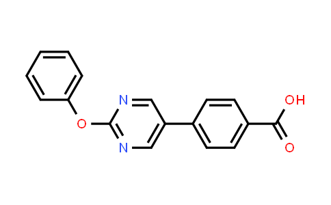 4-(2-Phenoxypyrimidin-5-yl)benzoic acid
